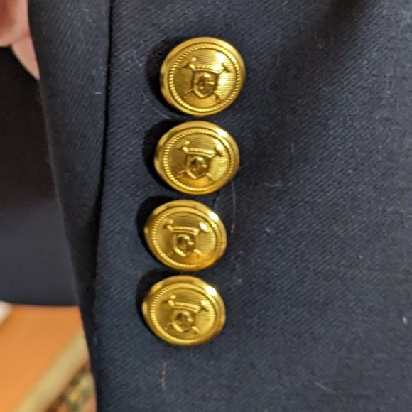 Lauren Ralph Lauren Navy Blue Blazer - Picture 3 of 10